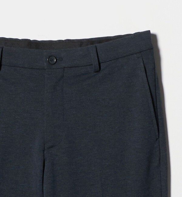 UNITED ARROWS green label relaxing「エブリット TRPU ジャカード ジャージー スタンダード イージー スラックス -ウォッシャブル・ストレッチ-」|スラックス|