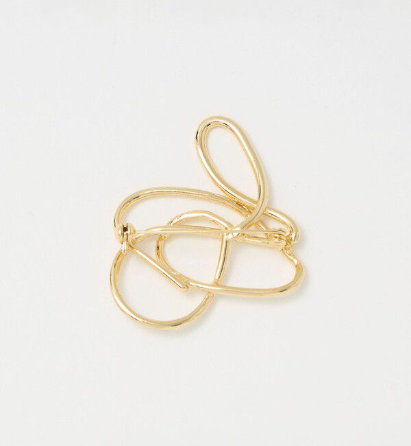 UNITED ARROWS green label relaxing「ニュアンスライン ブローチ」|ブローチ・コサージュ|