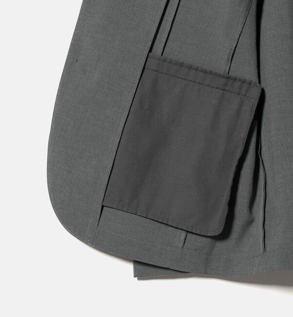 UNITED ARROWS green label relaxing「【WEB限定】JUST fit ドライポリエステル ナロー セットアップ -吸水速乾-」|テーラードジャケット|