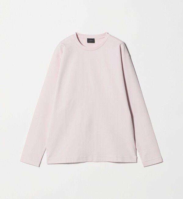UNITED ARROWS green label relaxing「オーガニック コットン ポンチ クルーネック Tシャツ」|Tシャツ・カットソー|LT.PINK