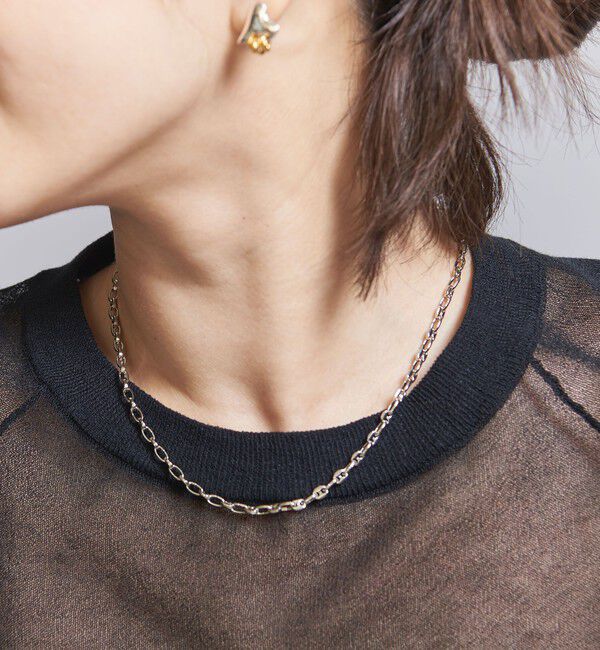 BEAUTY&YOUTH UNITED ARROWS「メタル スマートチェーン ネックレス」|ネックレス|SILVER