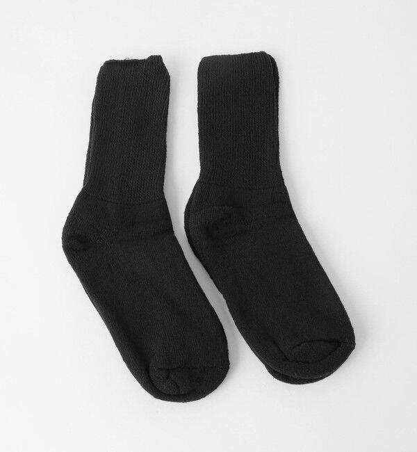 BEAUTY&YOUTH UNITED ARROWS「＜THE RAILROAD SOCK＞HEALTH TRAK ソックス/2P」|ソックス|BLACK