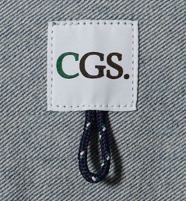 California General Store「＜CGS.＞ オーガニック コットン デニム ダメージ HMD Gジャケット」|ブルゾン・スタジャン|
