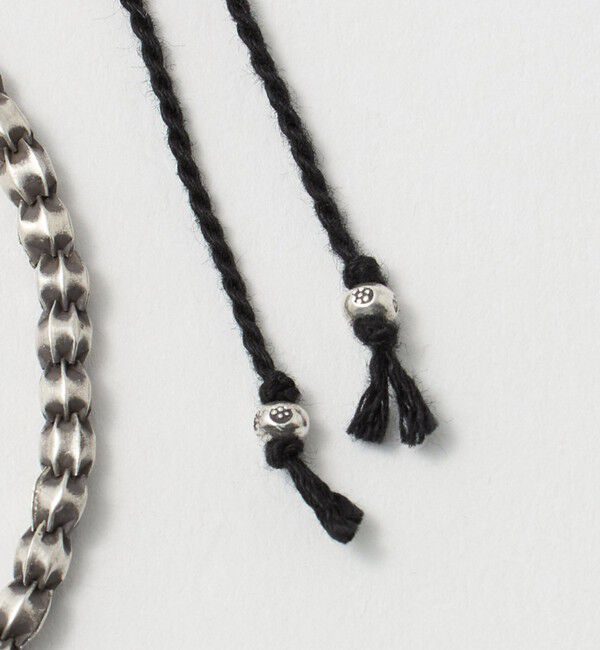 BEAUTY&YOUTH UNITED ARROWS「【別注】＜BINDU＞シルバービーズ ブレスレット」|ブレスレット・バングル|