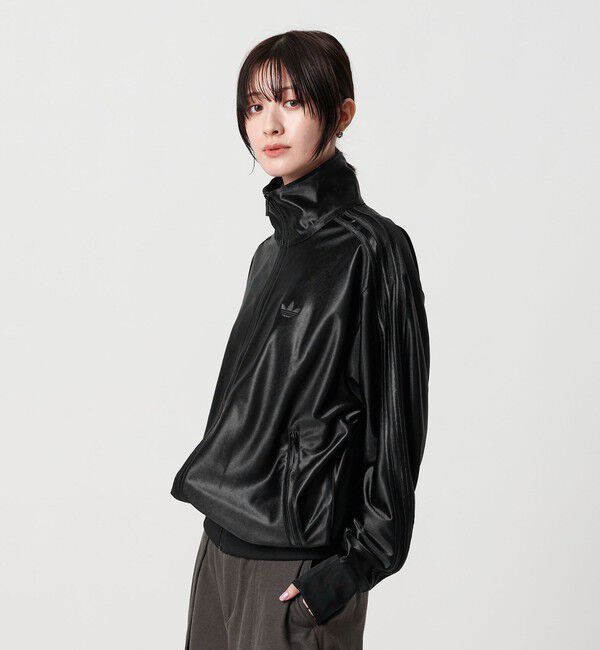 BEAUTY&YOUTH UNITED ARROWS「＜adidas Originals＞ファイヤーバード メタリックトラックトップ」|カーディガン|BLACK