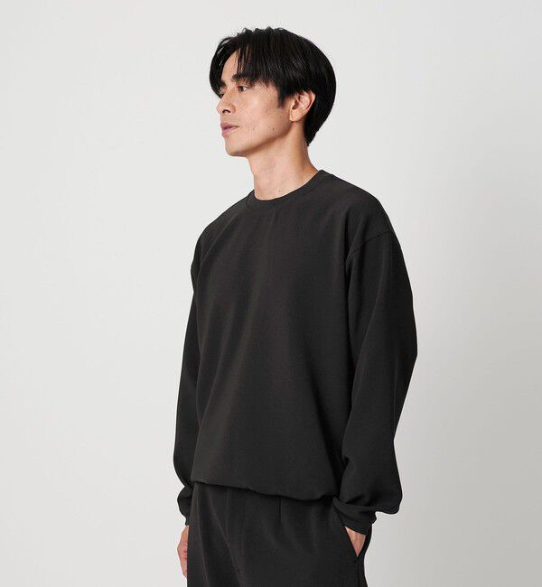 BEAUTY&YOUTH UNITED ARROWS「DUAL PACK 2.0 アジャスト クルーネック ロングスリーブ カットソー -セットアップ対応 ウォッシャブル マ」|Tシャツ・カットソー|