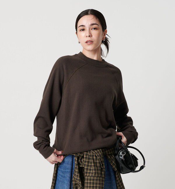 BEAUTY&YOUTH UNITED ARROWS「コットン ラグランスリーブ スウェットプルオーバー」|スウェット・ジャージ|