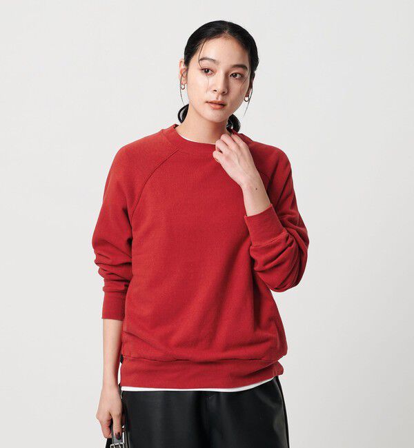 BEAUTY&YOUTH UNITED ARROWS「コットン ラグランスリーブ スウェットプルオーバー」|スウェット・ジャージ|