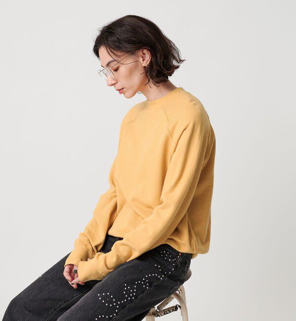 BEAUTY&YOUTH UNITED ARROWS「コットン ラグランスリーブ スウェットプルオーバー」|スウェット・ジャージ|