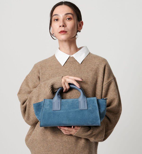 BEAUTY&YOUTH UNITED ARROWS「＜ELYSIR＞スエード ロングスクエア トートバッグ」|ハンドバッグ|