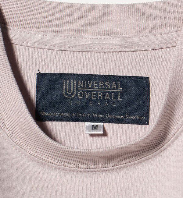 BEAUTY&YOUTH UNITED ARROWS「【別注】＜UNIVERSAL OVERALL＞1ポケット ロングスリーブ Tシャツ」|Tシャツ・カットソー|