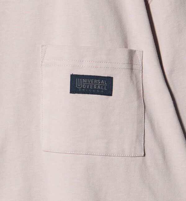 BEAUTY&YOUTH UNITED ARROWS「【別注】＜UNIVERSAL OVERALL＞1ポケット ロングスリーブ Tシャツ」|Tシャツ・カットソー|