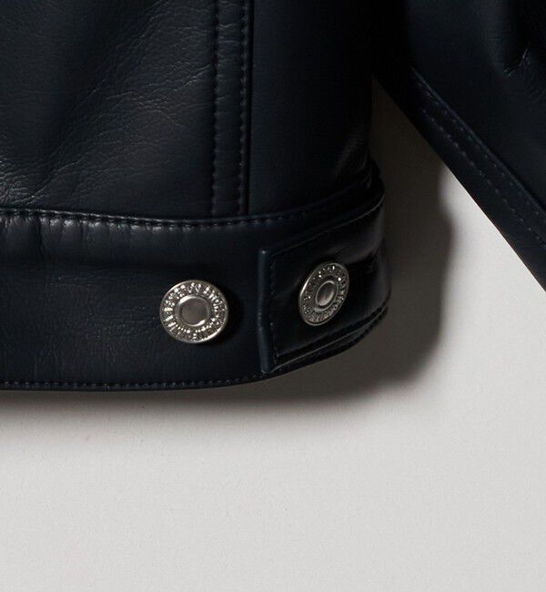 California General Store「＜CGS.＞レザーライク Gジャケット」|ブルゾン・スタジャン|