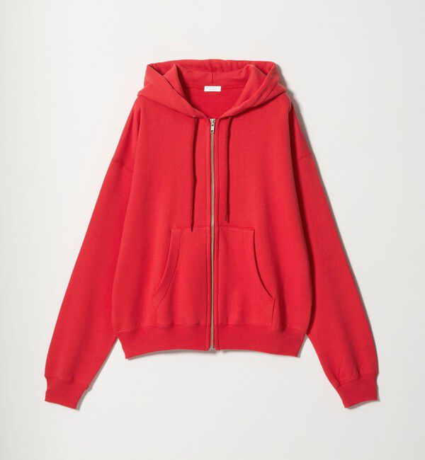 BEAUTY&YOUTH UNITED ARROWS「【WEB限定】スウェット ジップパーカー」|パーカー|RED