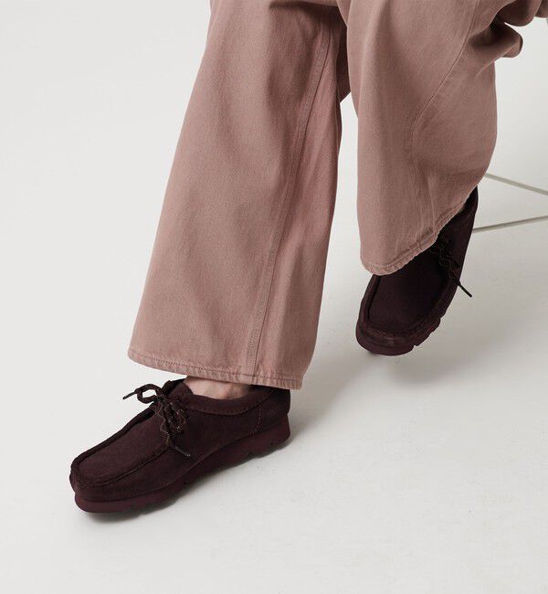 BEAUTY&YOUTH UNITED ARROWS「＜Clarks Originals＞ワラビーブーツ パープル GORE-TEX」|その他|