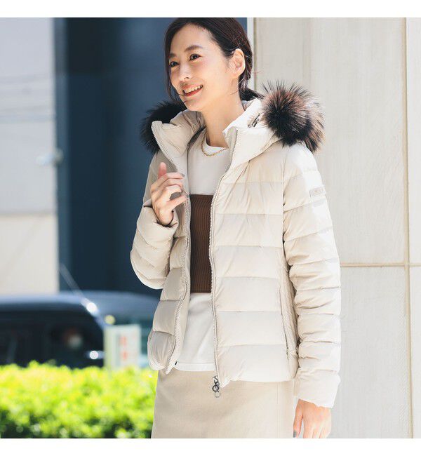 Demi-Luxe BEAMS 「TATRAS &times; Demi-Luxe BEAMS / 別注 KOSAVA セイル ファー ダウンジャケット」|ブルゾン・スタジャン|
