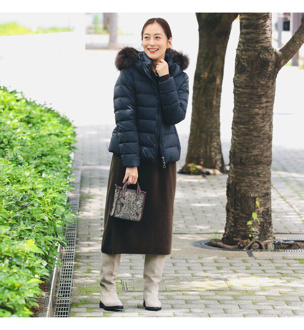 Demi-Luxe BEAMS 「TATRAS &times; Demi-Luxe BEAMS / 別注 KOSAVA セイル ファー ダウンジャケット」|ブルゾン・スタジャン|