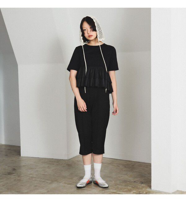 Ray BEAMS 「ティアード キリカエ クルーネック Tシャツ」|Tシャツ・カットソー|