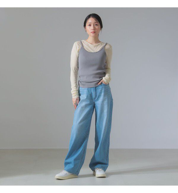 Demi-Luxe BEAMS 「upper hights / LAZY NIECE デニムパンツ」|デニム|
