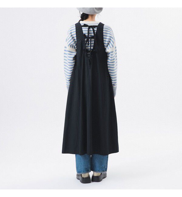 BEAMSBOY「ナイロン タッサー C-1 ノースリーブ ワンピース」|ワンピース|