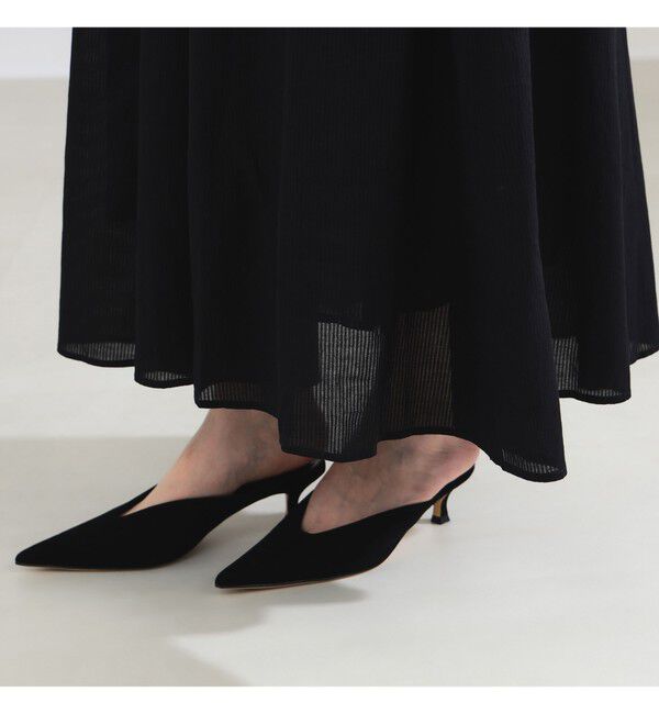 Demi-Luxe BEAMS 「【別注】ne Quittez pas / ドビー ストライプ ワンピース」|ワンピース|