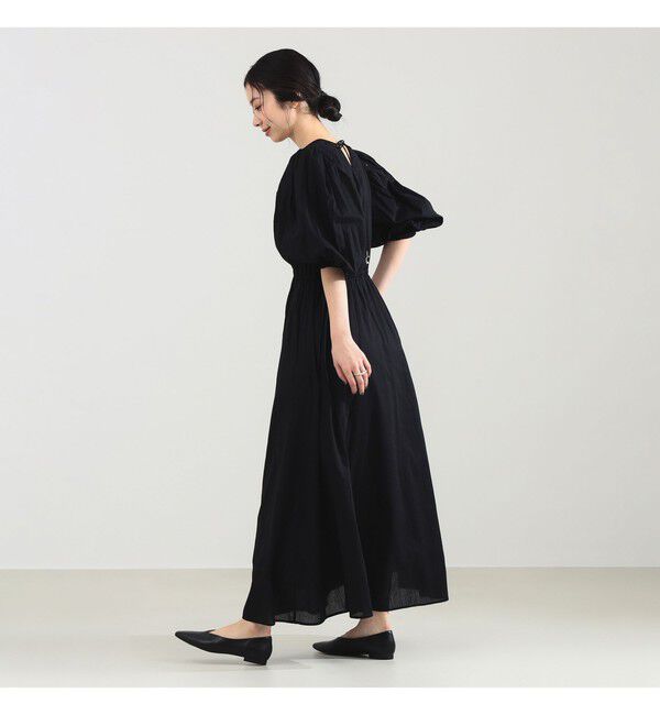 Demi-Luxe BEAMS 「【別注】ne Quittez pas / ドビー ストライプ ワンピース」|ワンピース|