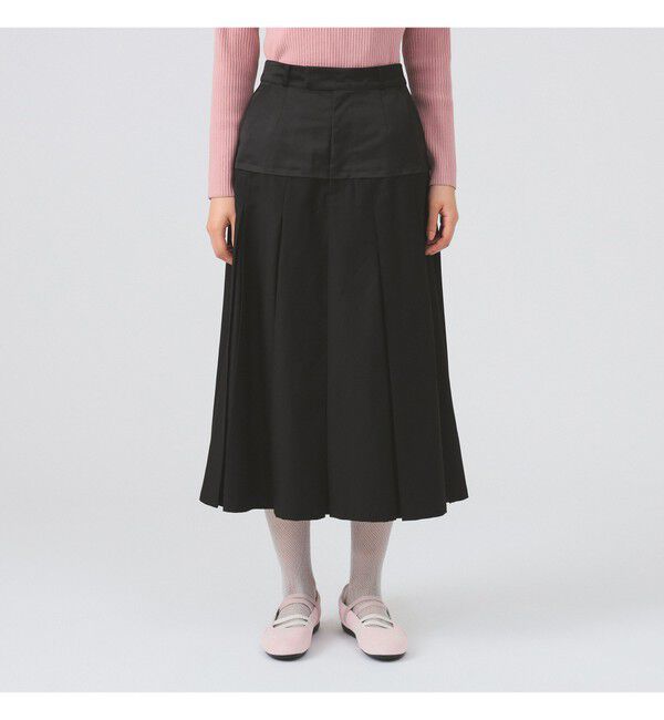 Ray BEAMS 「キリカエ プリーツ スカート」|スカート|