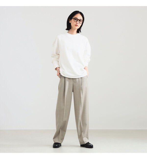 Demi-Luxe BEAMS 「【別注】SLOANE / 裏毛 クルーネック ロングスリーブ スウェット」|パーカー|