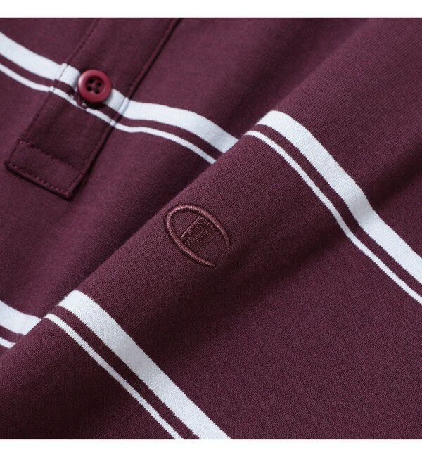Ray BEAMS 「【別注】Champion / ボーダー ポロシャツ」|ポロシャツ|