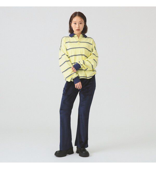 Ray BEAMS 「【別注】Champion / ボーダー ポロシャツ」|ポロシャツ|