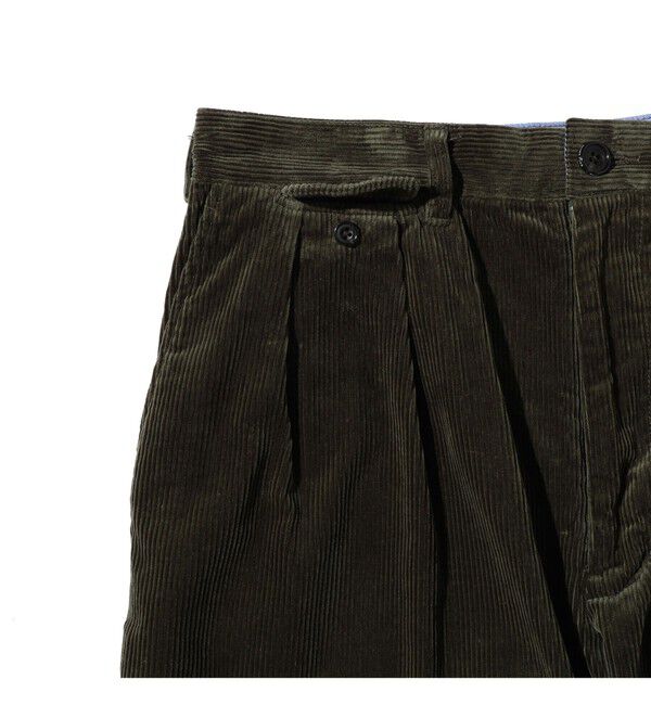 BEAMS PLUS「BEAMS PLUS / 2プリーツ コーデュロイ トラウザーズ」|その他|