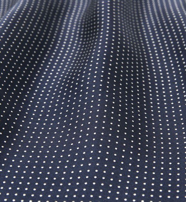 BEAMS PLUS「BEAMS PLUS / Pocket Chief Silk Dot」|ハンカチ|