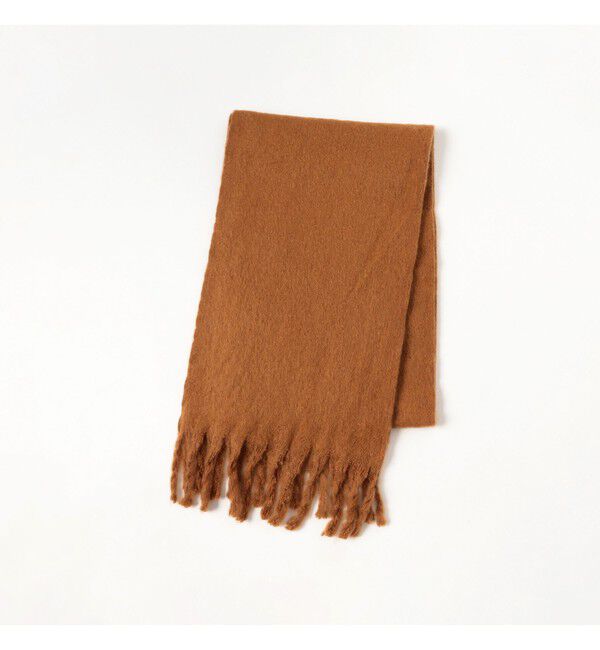 BEAMS「シャギー ビッグ マフラー」|マフラー|