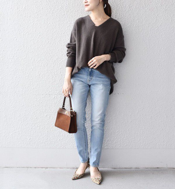 SHIPS for women「【WEB限定】スリム テーパード デニム」|その他|