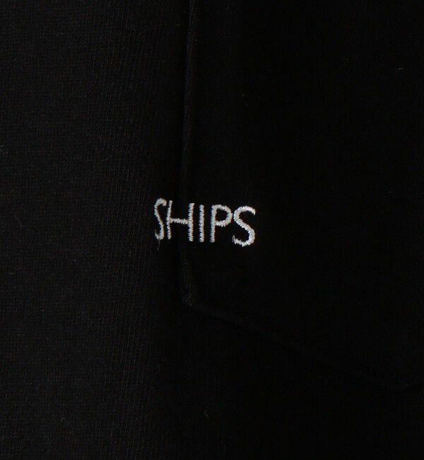 SHIPS「【WEB限定】SHIPS: マイクロ SHIPSロゴ ポケット Tシャツ」|Tシャツ・カットソー|