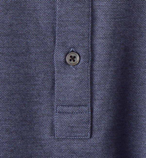 SHIPS「SHIPS：ALBINI 32ゲージ カノコ無地 ポロシャツ」|ポロシャツ|