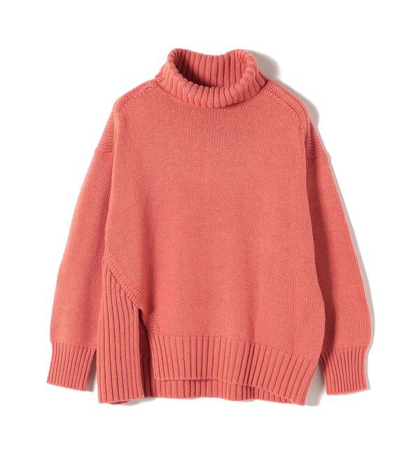 SHIPS for women「〈手洗い可能〉サイド スリット タートル プルオーバー」|ニット・セーター|