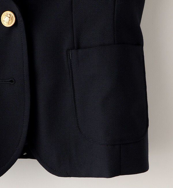 SHIPS KIDS「SHIPS KIDS:メタル 2ボタン ジャケット(110～130cm)」|テーラードジャケット|