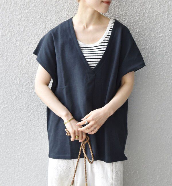 SHIPS any「SHIPS any:〈ウォッシャブル〉テレコ タンク トップ2」|タンクトップ|