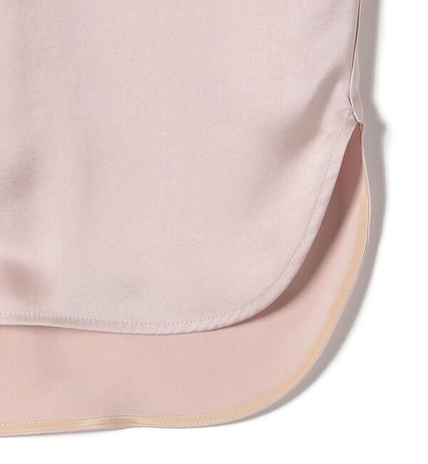 SHIPS for women「〈手洗い可能〉ネック ギャザー ソリッド ブラウス 」|シャツ・ブラウス|