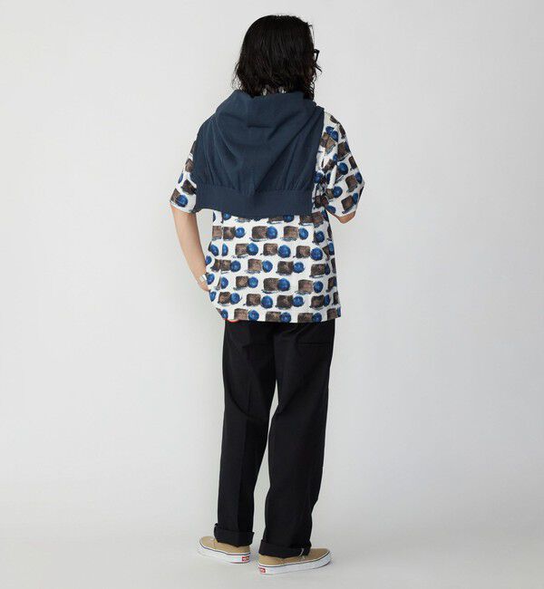 SHIPS「SHIPS: Reflax(R) 80'sプリント ドライタッチ オープンカラー シャツ」|シャツ・ブラウス|