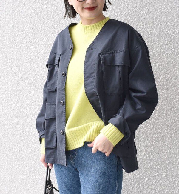 SHIPS for women「*【SHIPS別注】〈手洗い可能〉GOLDENMILLS ファティーグジャケット◇」|ミリタリージャケット|