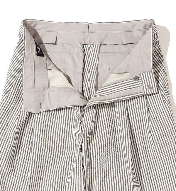 SHIPS「Southwick: KAZUKI NAGAYAMA シアサッカー ダブルブレスト スーツ」|スーツ|