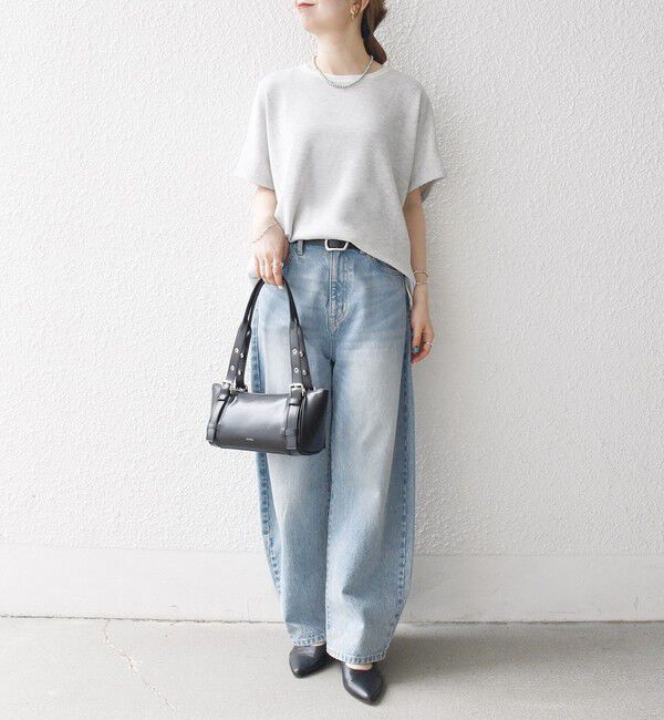 SHIPS any「【WEB限定】SHIPS any:〈洗濯機可能〉ワッフル ワイド TEE」|Tシャツ・カットソー|