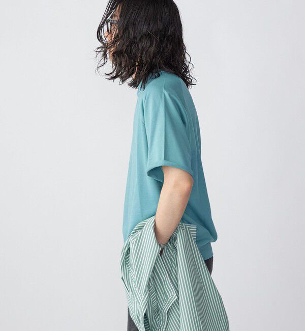 SHIPS「SHIPS: カネマサ 36ゲージ 裏毛 ショートスリーブ Tシャツ」|シャツ・ブラウス|