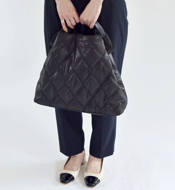 quaranciel「quaranciel: キルティング 2way ショルダー トート バッグ（A4対応）」|トートバッグ|