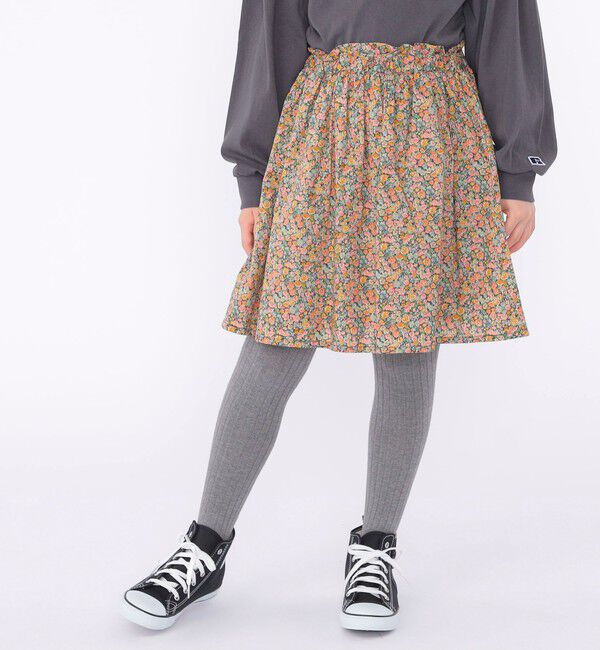SHIPS KIDS「SHIPS KIDS:140～150cm / リバティ スカート」|フレア|
