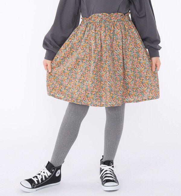 SHIPS KIDS「SHIPS KIDS:140～150cm / リバティ スカート」|フレア|