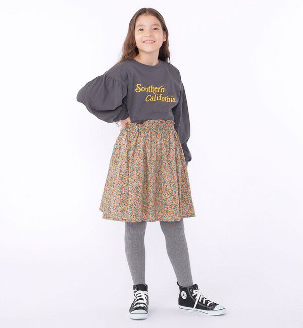 SHIPS KIDS「SHIPS KIDS:140～150cm / リバティ スカート」|フレア|