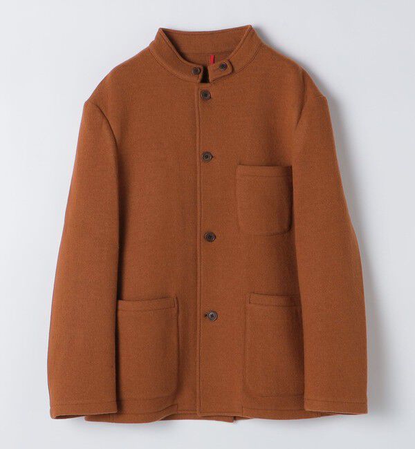 SHIPS「BATEAUX DE SHIPS: ボイルドウール スタンド ジャケット」|テーラードジャケット|レンガ